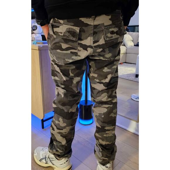 Black/ Gray Stussy Pants 30x31 - Picture 1 of 10